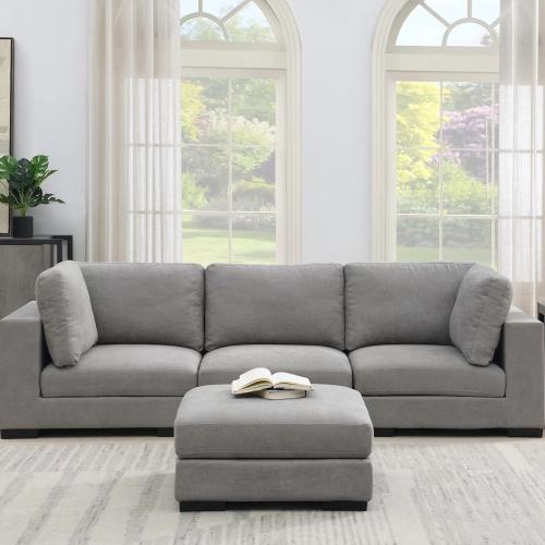 3 Seater with Foot Stool