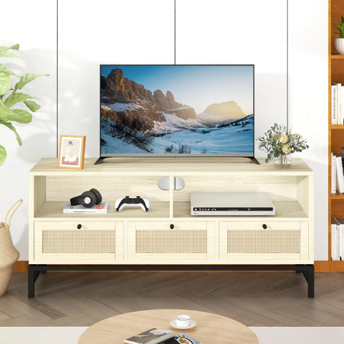 Rattan TV Stand