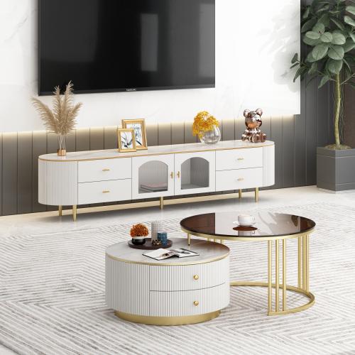 TV stand + coffee table